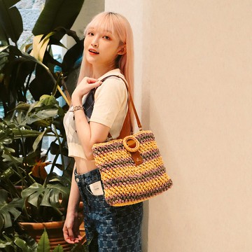 紙花園 - 花蕾托特包