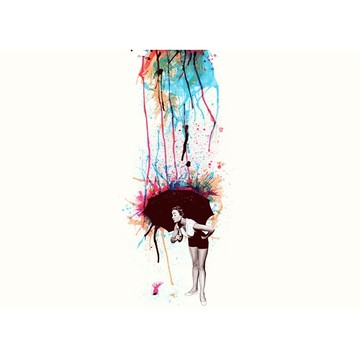 【線上體育】進口T恤 100%純美國棉 T恤【Threadless】 Colorblind(女) 53702 有腰身