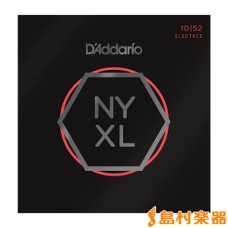 D'Addario ダダリオ NYXL1052 10-52 ライトトップヘビーボトム エレキギター弦 通販 LINEポイント最大6.0%GET |  LINEショッピング