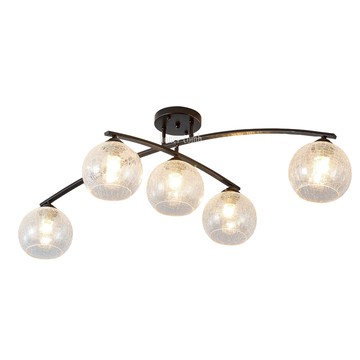 工業風半吸頂燈五燈(BL50953)