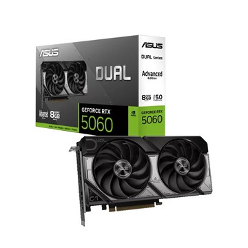 ASUS Dual GeForce RTX 5060 8GB GDDR7 Advanced OC 顯示卡