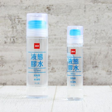 SKB  GL-12 GL-30 刷頭膠水 辦公事務 秘書膠水 文具 膠水 輕鬆黏著 液態超透明膠水 透明膠水 好愛買