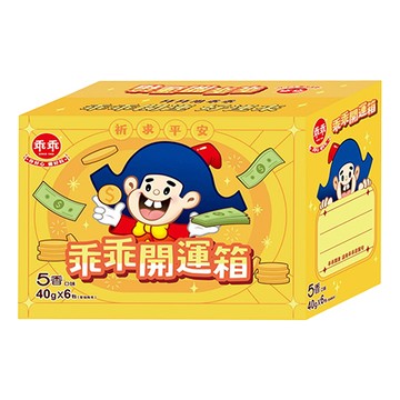 乖乖開運箱/五香風味/40g/包/6包/箱