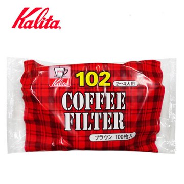 【Kalita】NK102無漂白濾紙 #13125  /100枚入