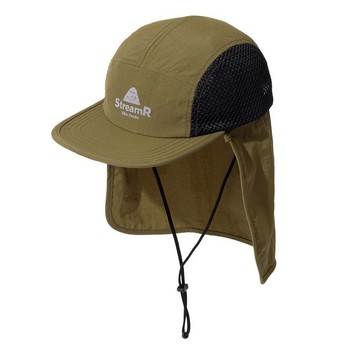 日本限定 PolerxTonedtrout StreamR SUNGUARD CAP 遮陽機能帽 棕