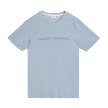 NATIONAL GEOGRAPHIC 女 短袖T恤 薄荷藍-N202WTS020069