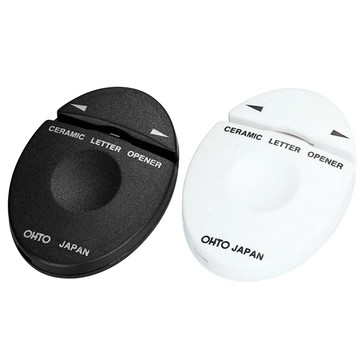 日本製OHTO隨身陶瓷刀片拆信刀開信刀CLO-A拆信封刀(亦適左手;ABS外殼)開信封刀拆信器Letter Opener
