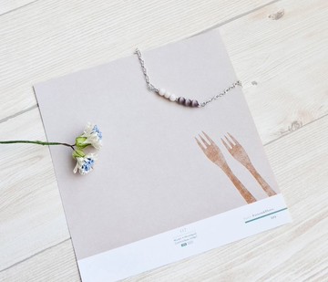 紫羅蘭般的妳  貓眼石 手鍊項鍊