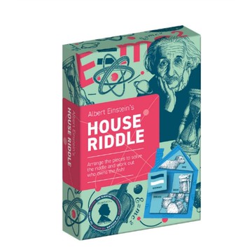英國Professor Puzzle 愛因斯坦的五屋謎題(小盒)