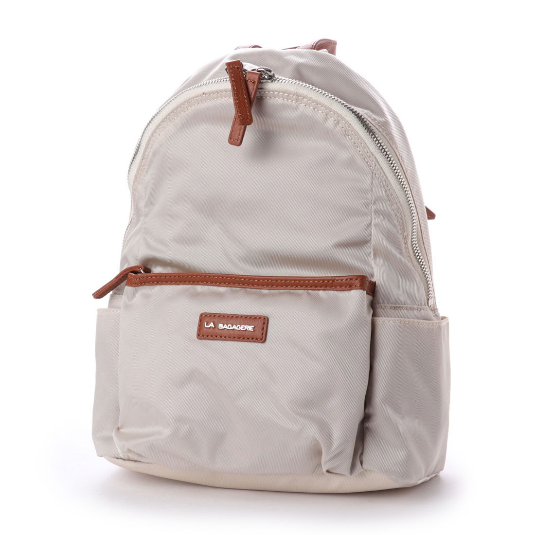 ラ バガジェリー La Bagagerie ナイロンツイルリュックsサイズ Beige 通販 Lineポイント最大1 0 Get Lineショッピング