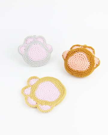 【療癒的肉球】杯墊/小物袋/飲料收納袋