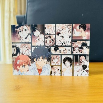 【動漫周邊✅】免運 魔法禁書目錄御阪美琴上條當麻亞克力磚動漫周邊立牌穀子二次元