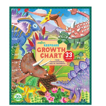 成長尺-Grow Like a Dinosaur Growth Chart恐龍大大
