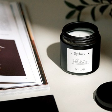 【NY LAB 紐約實驗室】霧質感手工香氛蠟燭-雪梨薰衣草 3.5oz