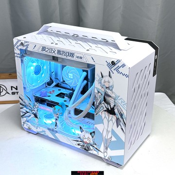 【全網低價 可打統編】未知玩家X200桌面手提MATX機箱側透Typec臺式電腦240水冷定制主題