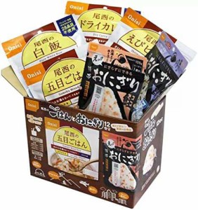 尾西食品 ごはんとおにぎりｱｿｰﾄｱﾙﾌｧ米12食ｾｯﾄ