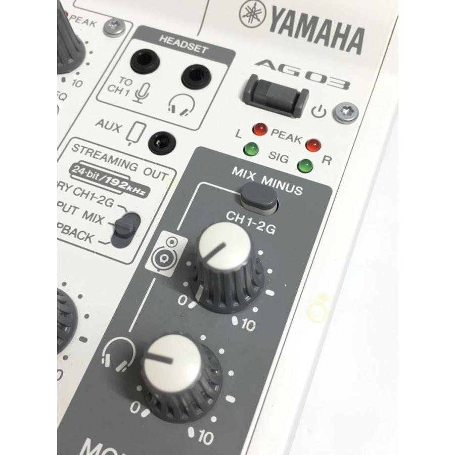 YAMAHA◆ミキサー AG03MK2