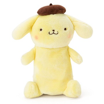 【震撼精品百貨】Pom Pom Purin 布丁狗~布丁狗絨毛玩偶造型可坐式筆袋