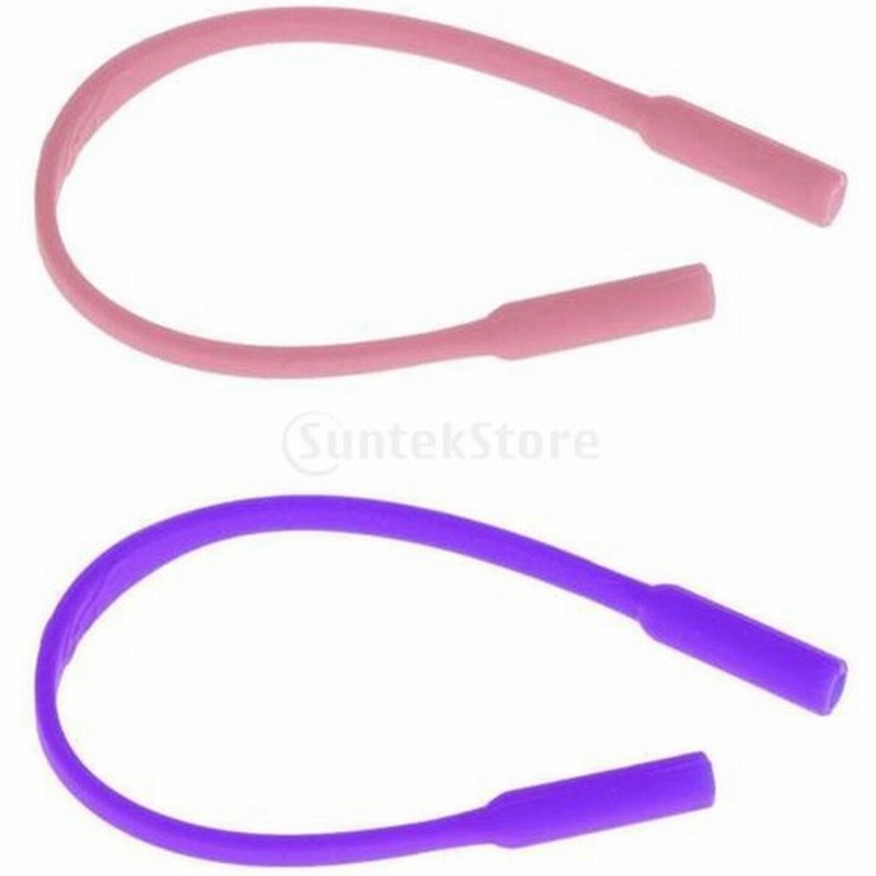 2個 眼鏡ストラップ 眼鏡チェーン シリコーン メガネ サングラス 滑り止め 便利 全3色 ピンクとパープル 通販 Lineポイント最大0 5 Get Lineショッピング
