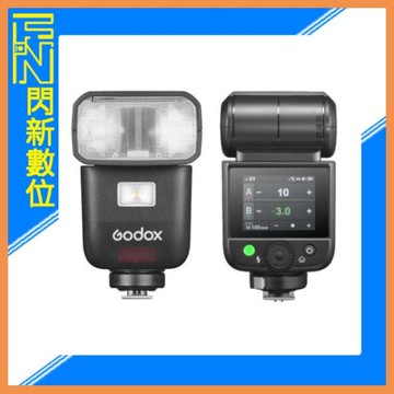 Godox 神牛 V480 TTL 機頂閃光燈 GN50、2吋全彩觸控螢幕(公司貨)C/N/S/F/O
