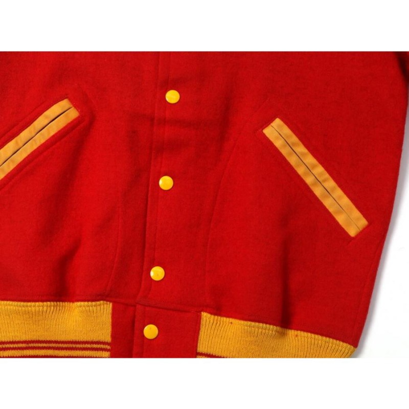 1950's USMC WARM UP ATHLETIC JACKET アワードジャケット スタジアム 