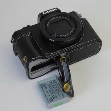 《現貨附發票》Canon佳能 G7X3 真皮相機套 G7XIII 底座皮套 相機皮套