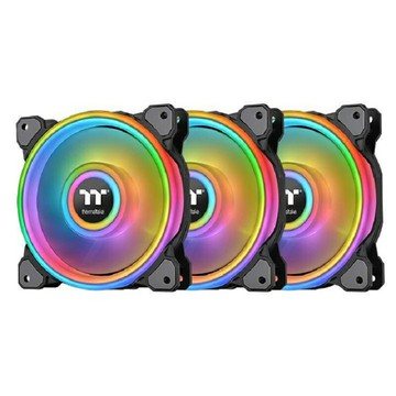 【獨家！另享10%回饋】曜越Riing Quad 14 RGB水冷排風扇頂級版/三顆/黑CL-F089-PL14SW-A/白/CL-F101-PL14SW-A