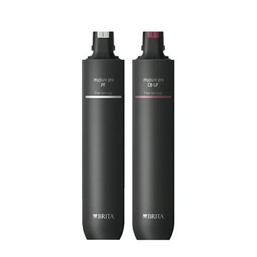 【德國BRITA】mypure pro V6 專用替換濾心組 PF + CB-UF