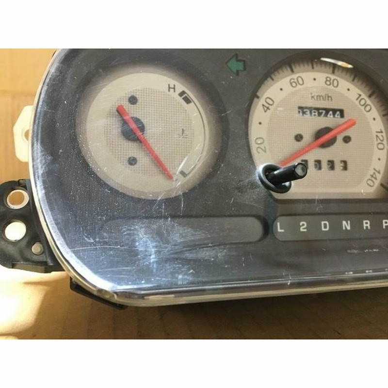 スピード メーター オプティ L800S ダイハツ 純正 3AT 38744km