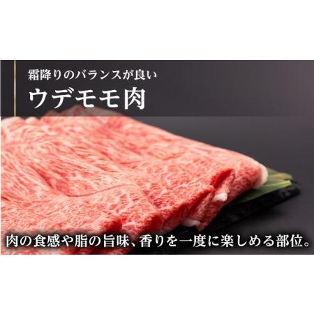 ふるさと納税 ウデ モモ スライス 500g 長崎和牛 A4 A5ランク しゃぶしゃぶ すき焼き[AG01] 長崎県波佐見町