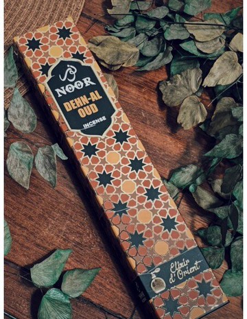 [綺異館]印度香 光之沈香系-極品沈香 15g 安神舒壓 高品質薰香 NOOR-DEHN-AL OUD