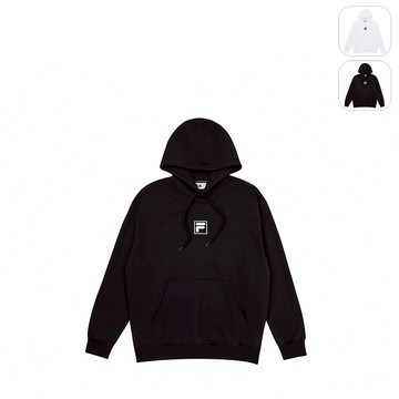 【FILA】中性 連帽T恤-黑色 1TEY-5822-BK