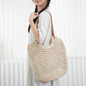 度假風鏤空單肩包121614C