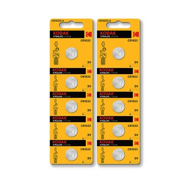 KODAK 鈕扣型電池CR1632 (*10入)
