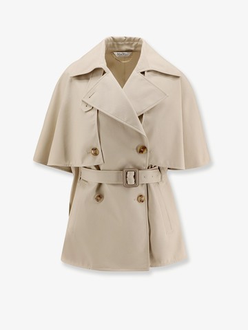 Cotton gabardine Sigfrid cape - MAX MARA - gender_Woman