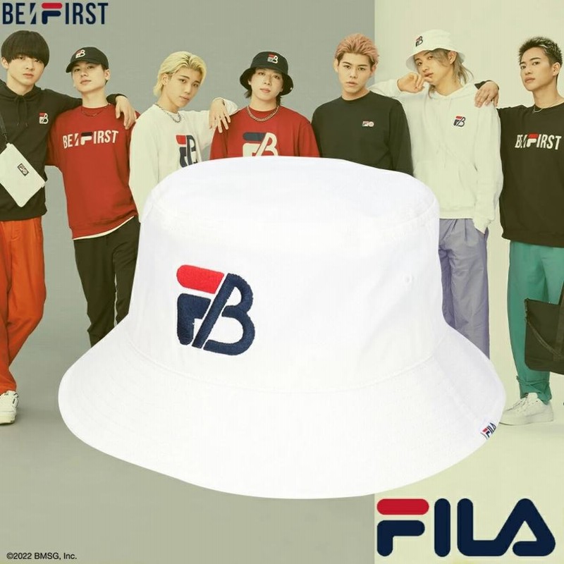 ビーファースト バケットハット サコッシュ FILA BE:FIRST 白フィラ-