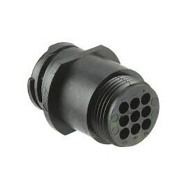 206705-2 9P 公頭 TE / Tyco AMP CPC-1系列11號標準環形圓形連接器 connector 接頭(含稅)【佑齊企業 iCmore】