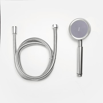 特力屋 不鏽鋼單段增壓蓮蓬頭軟管組