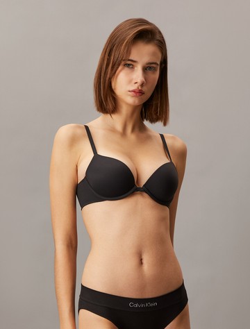 Calvin Klein Perfectly Fit 托高深 V 胸罩