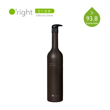 O'right 歐萊德 辣木沐浴乳1000mL 致贈 好禮三選一 全膚質適用 沉穩木質香調 柔嫩緊緻