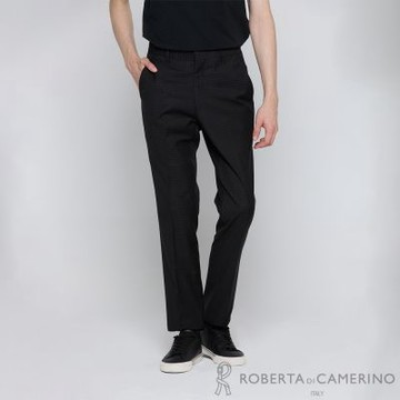 【ROBERTA 諾貝達】專業俐落型男款平口西裝褲 HTH74A-98