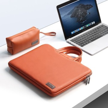 電腦包 手提 肩背 防震 氣囊 大容量 筆電包 14吋 15吋 17吋 適用蘋果MacBookair13.3電腦包手提筆