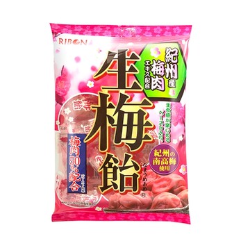 RIBON立夢 紀州梅肉生梅糖(54g)