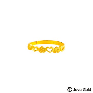 jove gold 漾金飾 思念黃金戒指