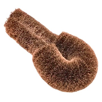 北山正積 犬用按摩刷 C款-蘑菇款 (KMB-PD3)  棕色  1支