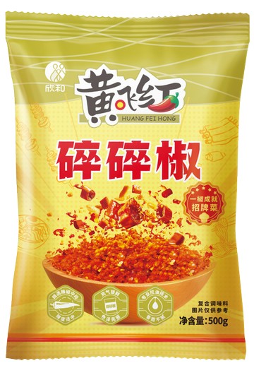 黃飛紅碎碎椒 500g花生辣椒酥（效期20261012）