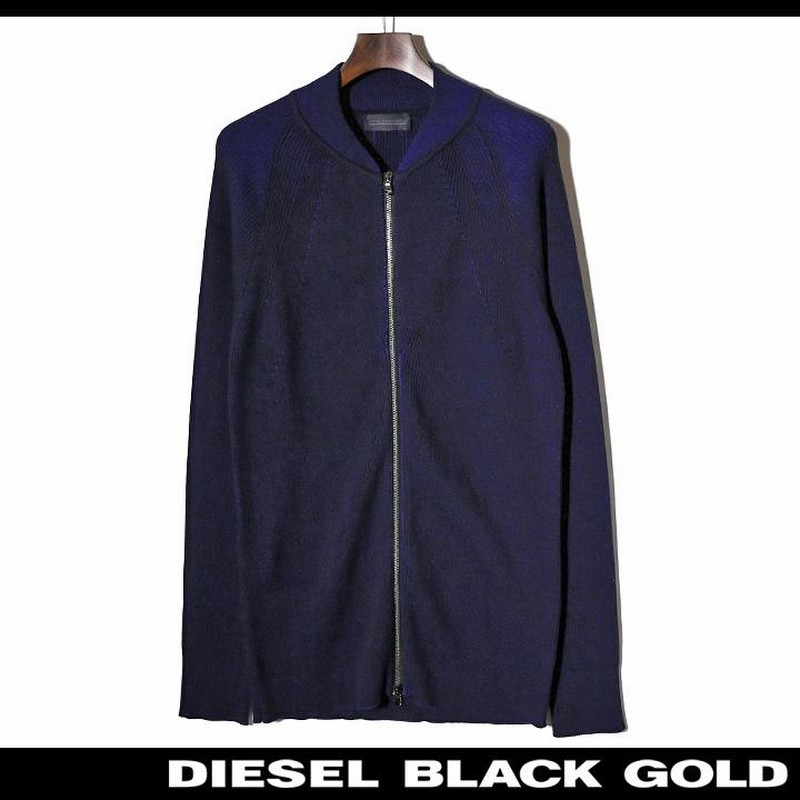 ディーゼルブラックゴールド DIESEL BLACK GOLD ストレッチリブニット 