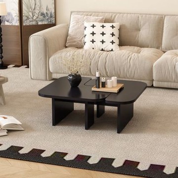 組合創意茶几 2桌組合 135×60×40CM 會客桌 客廳桌 茶桌 茶台桌 咖啡桌 置物桌