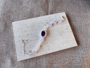 250323 紫水晶 串珠 手鍊