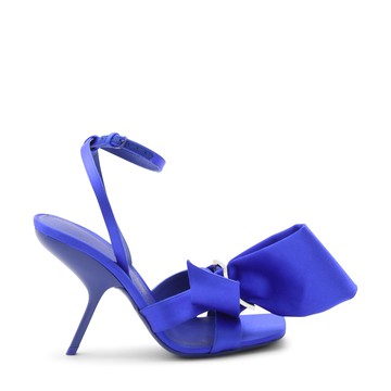 Ferragamo - Electric Blue Satin Helena Pumps